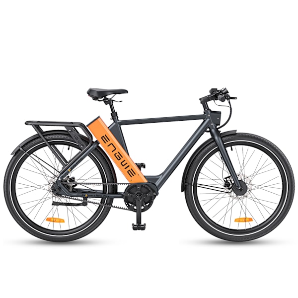 Elcyklar ENGWE P275 Pro 36V19.2AH 250W Mid BAFANG Motor Elcykel 150-260KM Långdistans E-cykel All Terrian Ebike Hydraulisk broms