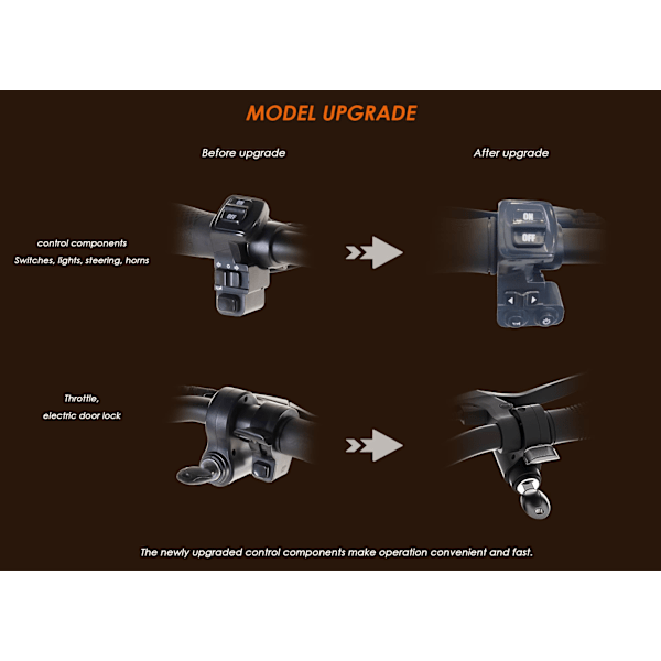 Elscooter KUKIRIN G2Max elektrisk skoter Kraftfull 1000W motor 55KM/H&70KM räckvidd, 48V/20,8Ah Batteri med stor kapacitet Fällbar e-Scooter