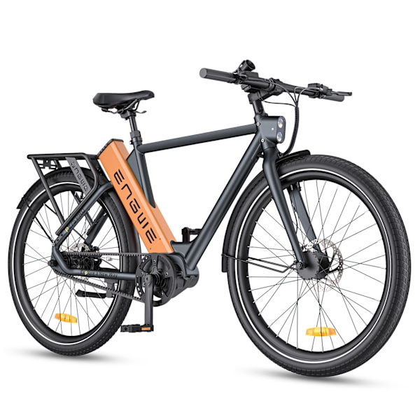 Elcyklar ENGWE P275 Pro 36V19.2AH 250W Mid BAFANG Motor Elcykel 150-260KM Långdistans E-cykel All Terrian Ebike Hydraulisk broms