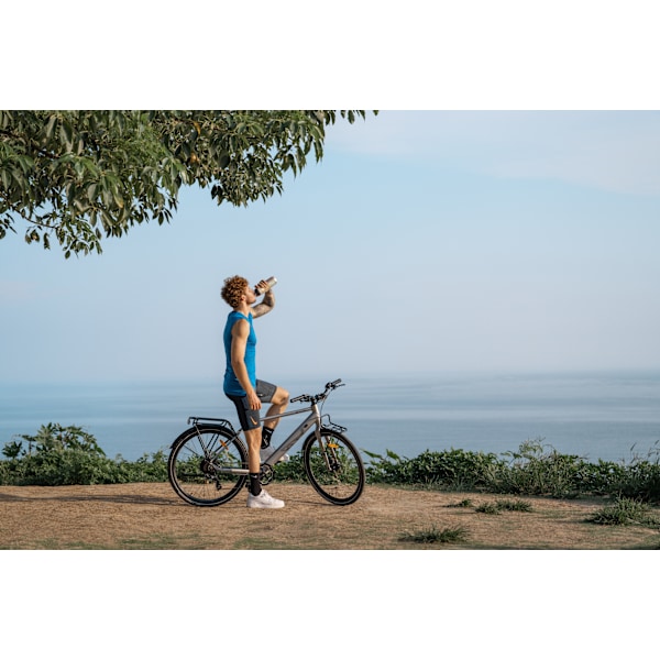 Elcyklar DYU Stroll 1 elektrisk pendelcykel – 100 km räckvidd, 36V 250W motor, 700C-däck – E-cykel i lätt aluminiumlegering