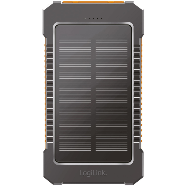 Solcells-Powerbank 6000mAh 2xUSB-A 10W LOGILINK