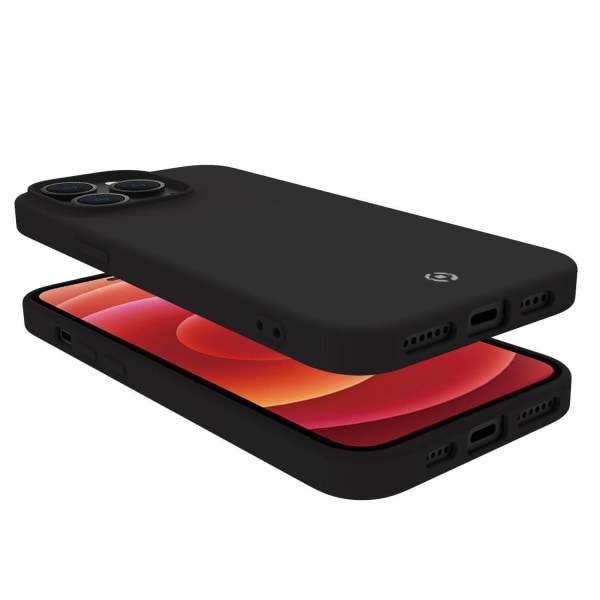 iPhone 14 Pro Max Skal Cromo Soft rubber case Svart från CELLY