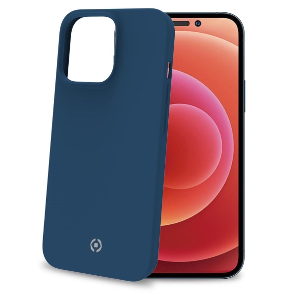 iPhone 14 Pro Skal Cromo Soft rubber case Blå från CELLY