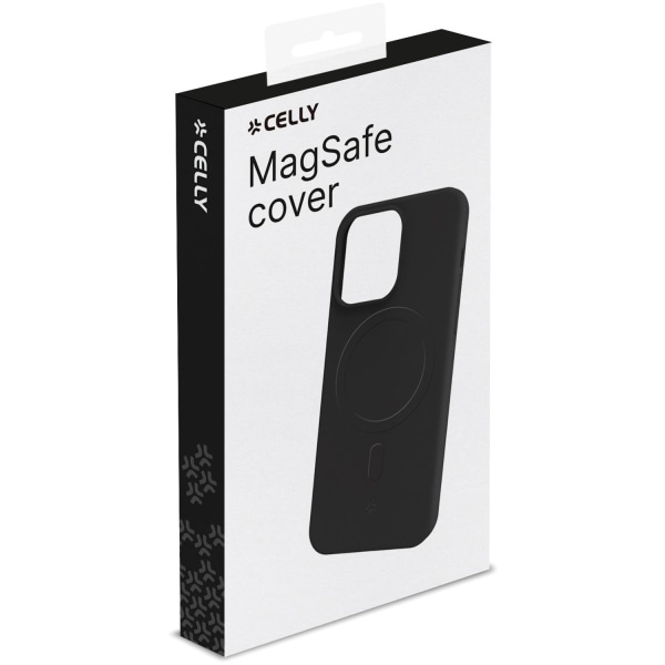 iPhone 15 Skal Cromomag Soft rubber case MagSafe Svart från CELL