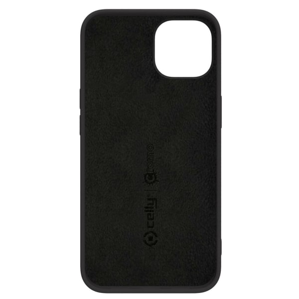 iPhone 14 Skal Cromo Soft rubber case Svart från CELLY