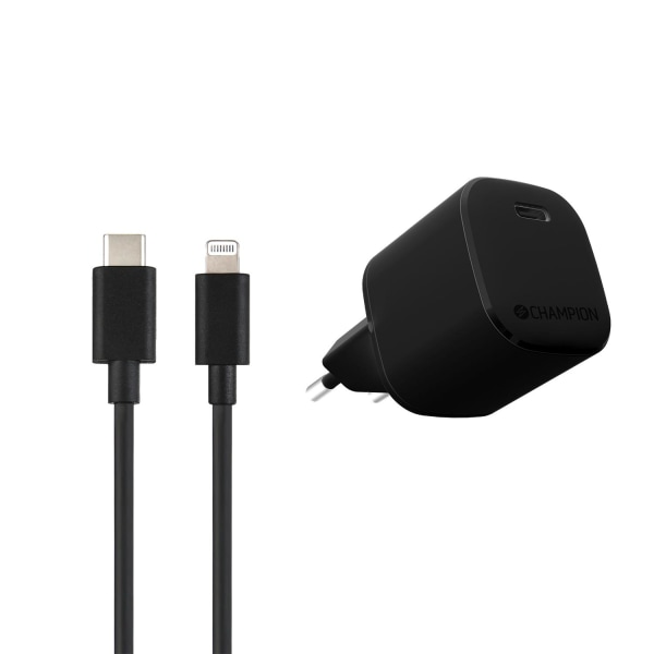 CHAMPION Fast Charge 20W PD / USB-C - Lightning Kit