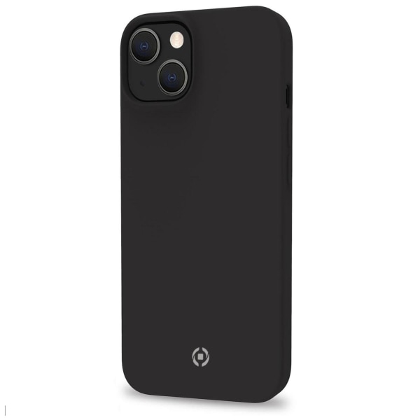 iPhone 15 Plus Skal Cromo Soft rubber case Svart från CELLY
