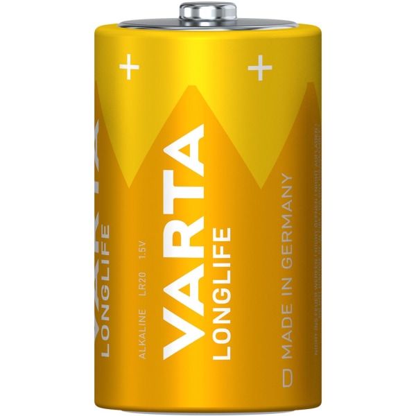 VARTA Longlife D / LR20 Batteri 2-pack