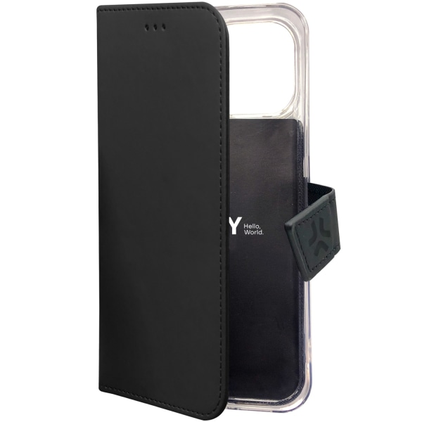 Plånboksfodral till iPhone 15 Pro Max från CELLY Svart