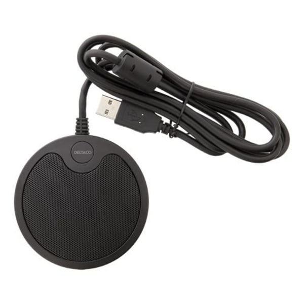 Office tryckzonsmikrofon med USB och 3,5 mm ljudport