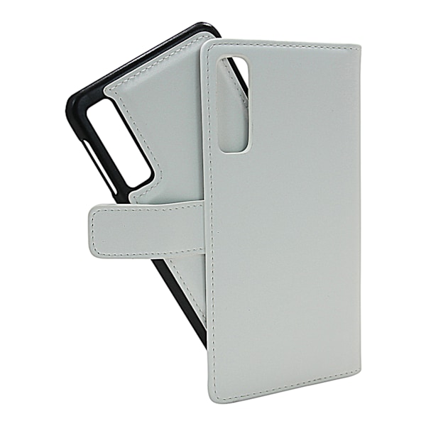Skimblocker Magnet Wallet Samsung Galaxy A7 2018 (A750FN/DS) Vit