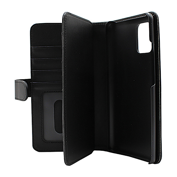 Skimblocker XL Wallet Samsung Galaxy A51 5G (A516B/DS) (Svart)