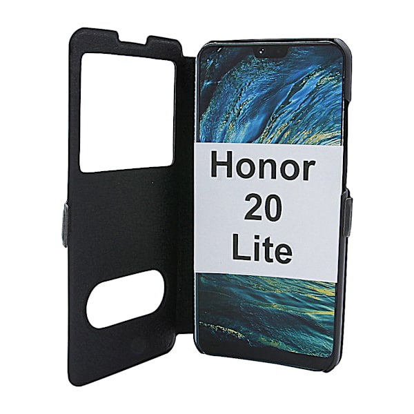 Flipcase Honor 20 Lite Svart