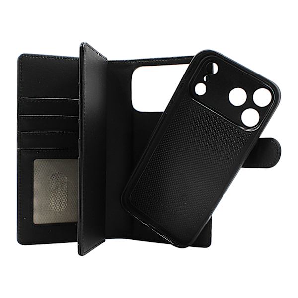 Skimblocker iPhone 17 Pro Max XL Magnet Plånboksfodral Mörkblå