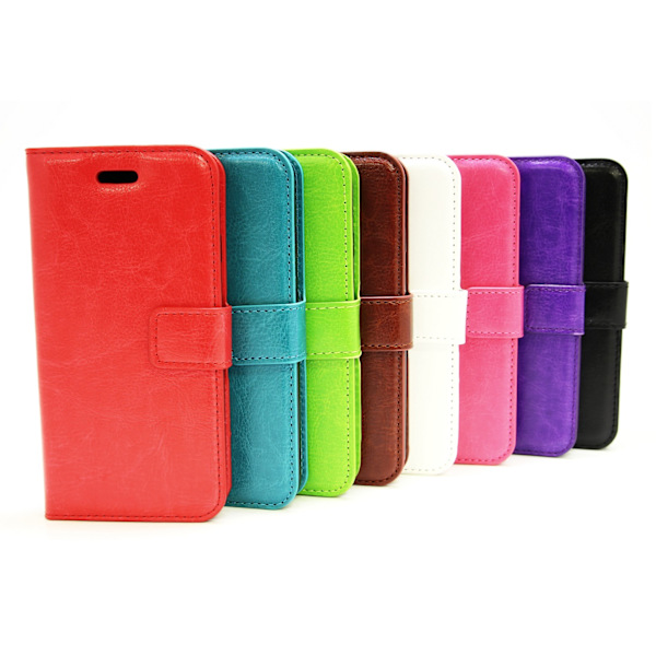 Crazy Horse Wallet iPhone 8 Svart G642