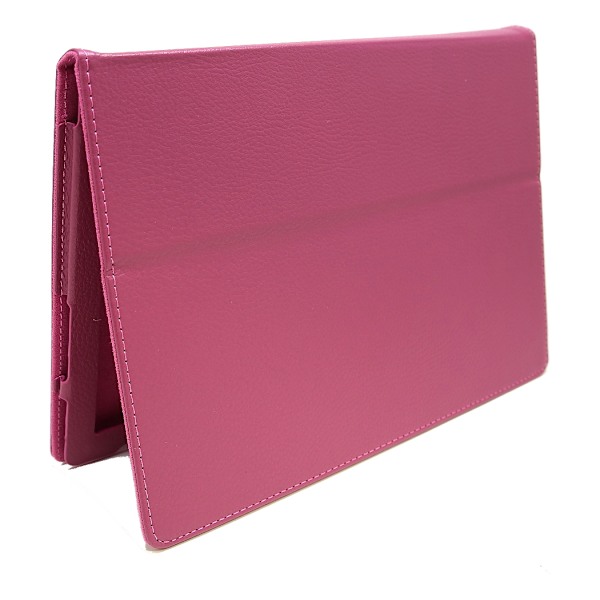 Standcase Fodral Lenovo Tab 4 10 / 10 Plus (ZA2J / ZA2M / ZA2R) Hotpink