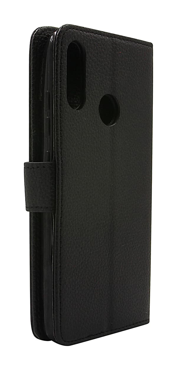 New Standcase Wallet Motorola Moto E6 Plus Svart