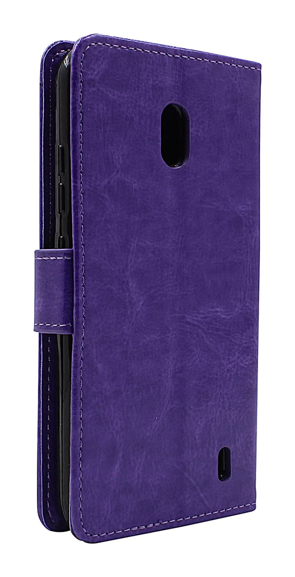 Crazy Horse Wallet Nokia 2.2 Lila