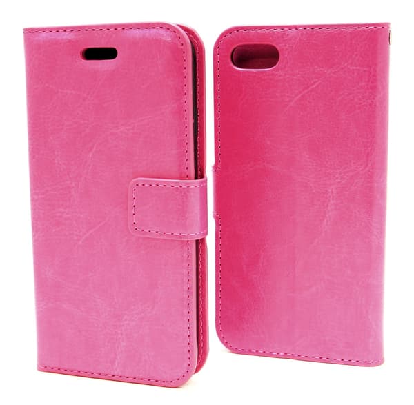 Crazy Horse Wallet iPhone 7 Hotpink