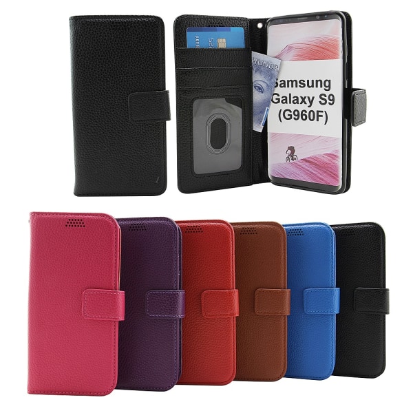 Standcase Wallet Samsung Galaxy S9 (G960F) Brun