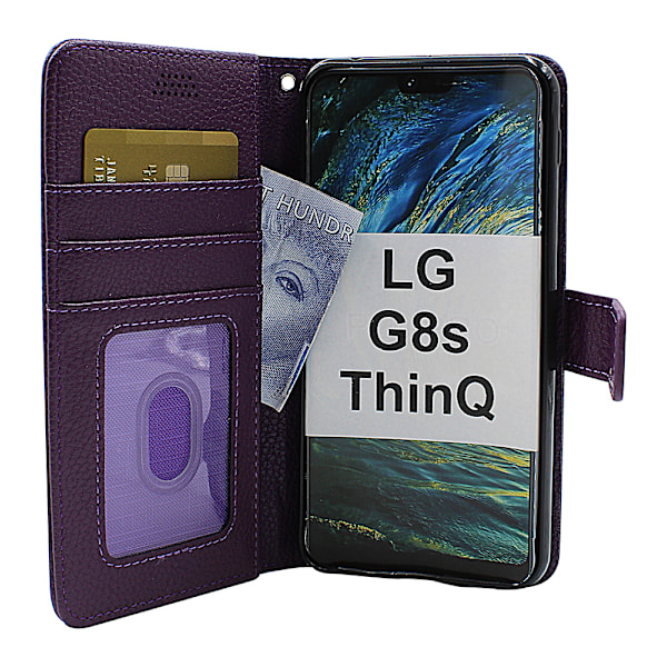 New Standcase Wallet LG G8s ThinQ (LMG810) Lila