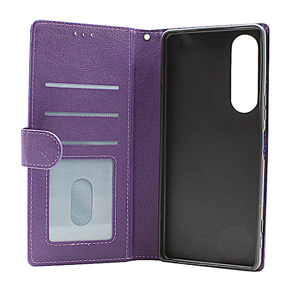 Zipper Standcase Wallet Sony Xperia 1 V 5G (XQ-DQ72) Brun