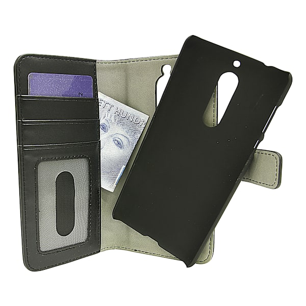 Magnet Wallet Nokia 5 Svart