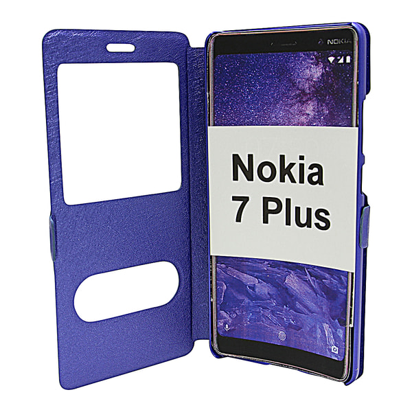 Flipcase Nokia 7 Plus Svart