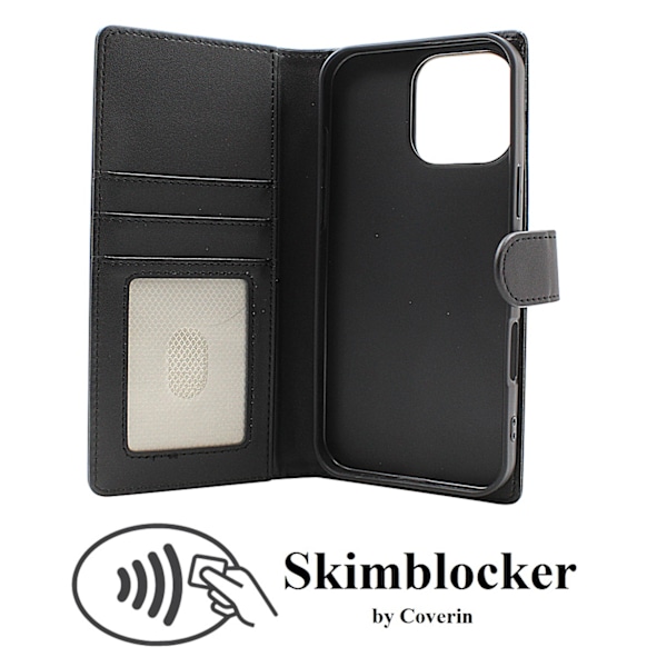 Skimblocker iPhone 16 Pro Max Plånboksfodral Happy Cherry