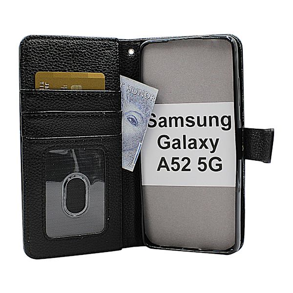 New Standcase Wallet Samsung Galaxy A52 5G (A525F / A526B) Hotpink