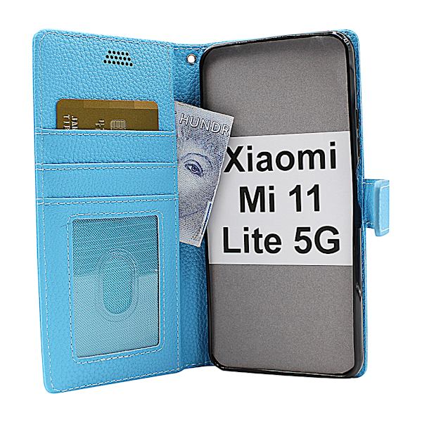 New Standcase Wallet Xiaomi Mi 11 Lite / Mi 11 Lite 5G Hotpink