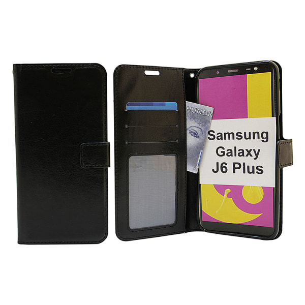 Crazy Horse Wallet Samsung Galaxy J6 Plus (J610FN/DS) Vit