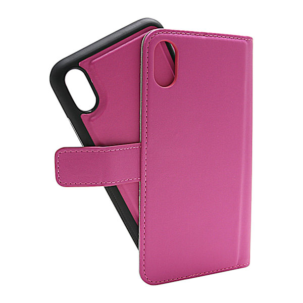 Skimblocker Magnet Wallet iPhone Xs Max Hotpink