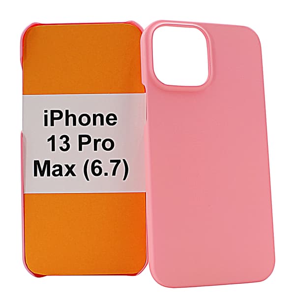 Hardcase iPhone 13 Pro Max (6.7) Ljusrosa