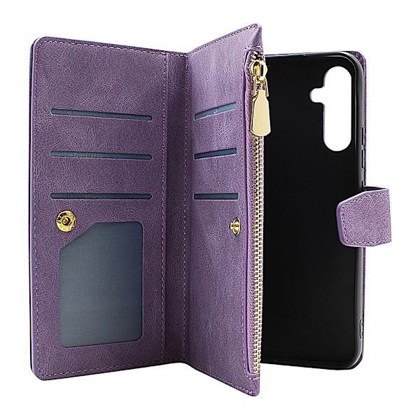 XL Standcase Lyxfodral Samsung Galaxy A34 5G Svart