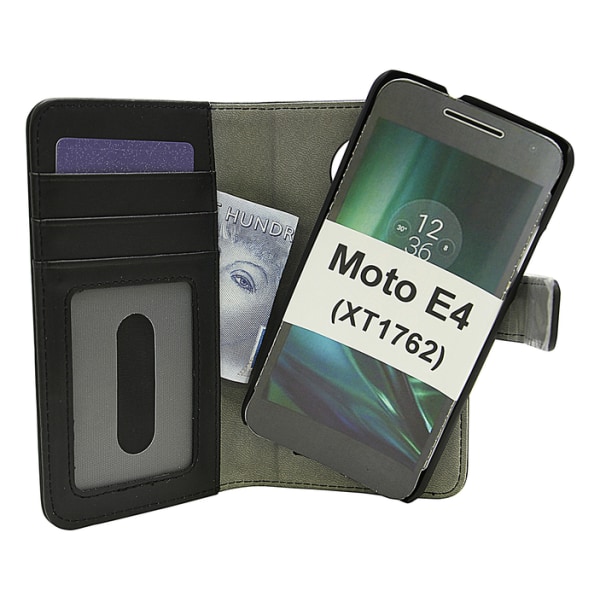 Magnet Wallet Moto E4 / Moto E (4th gen) (XT1762) Svart