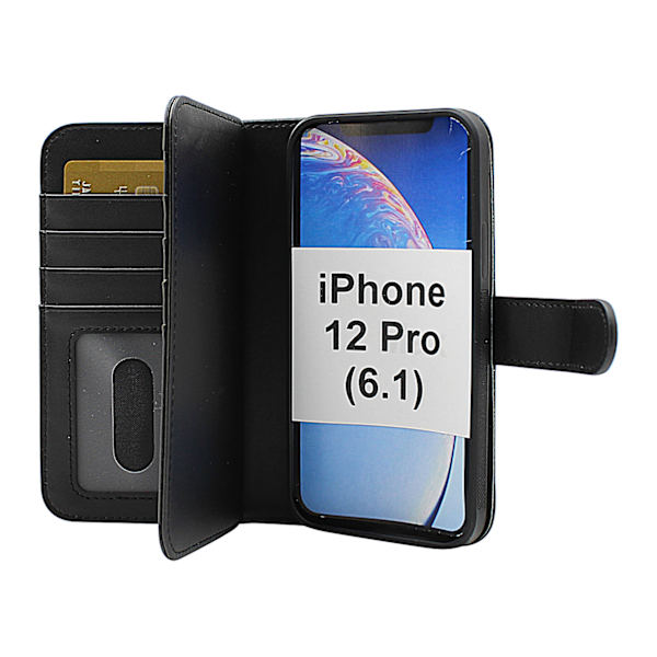 Skimblocker XL Magnet Fodral iPhone 12 Pro (6.1) Hotpink