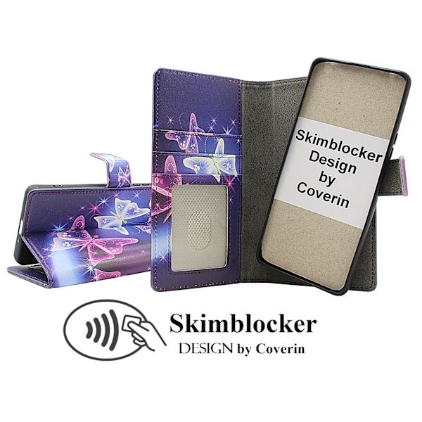 Skimblocker Samsung Galaxy S21 FE 5G Magnetfodral Design