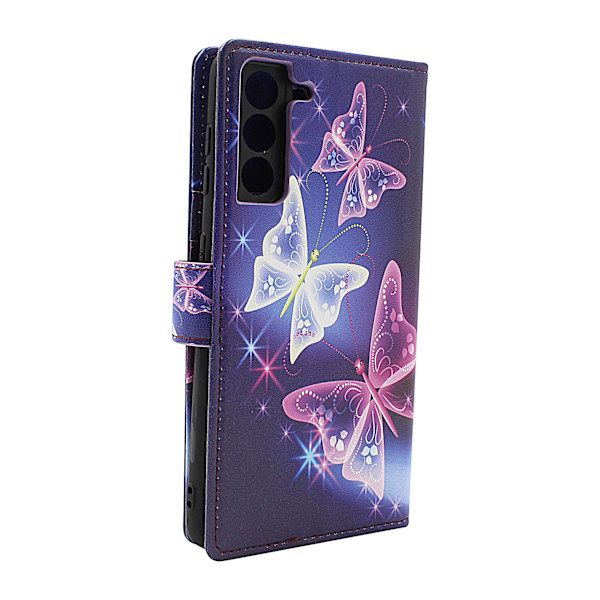 Skimblocker Galaxy S21 5G Magnet Plånboksfodral Design