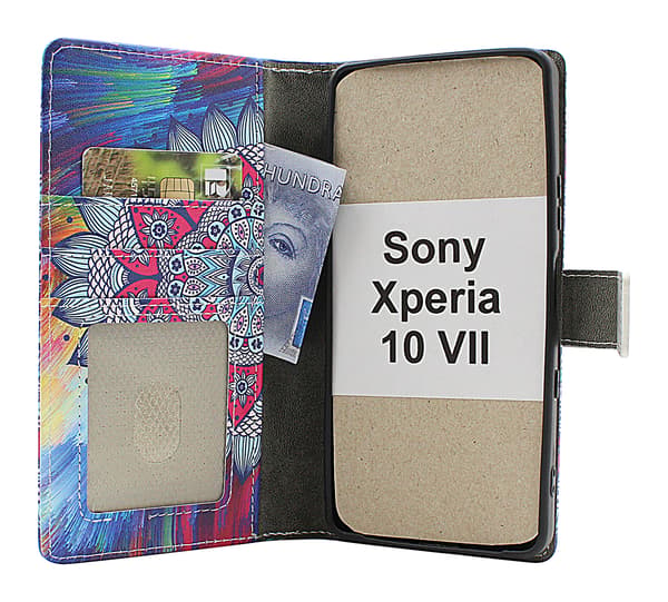 Skimblocker Sony Xperia 10 VII  Magnetfodral Design