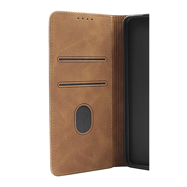 Fancy Standcase Wallet iPhone 12 Pro Max Brun