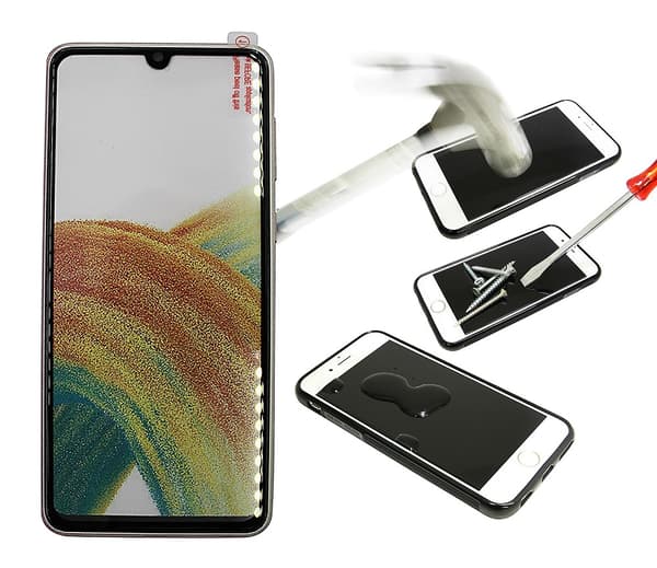 Full Frame Härdat Glas Samsung Galaxy A33 5G (A336B)