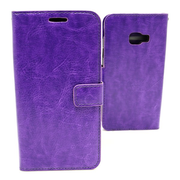 Crazy Horse Wallet Samsung Galaxy Xcover 4 (G390F) Lila