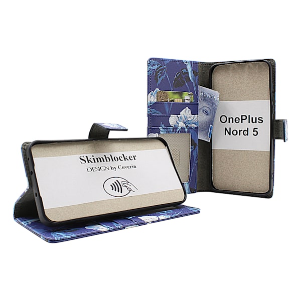 Skimblocker OnePlus Nord 5 Plånboksfodral Design