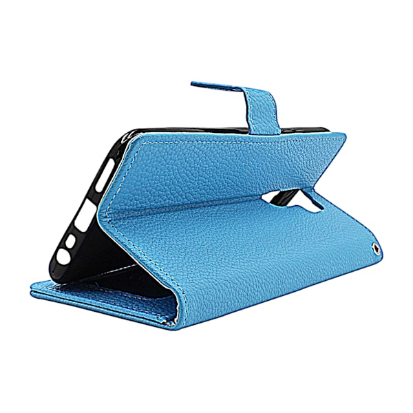 New Standcase Wallet Huawei Honor 8 Ljusblå