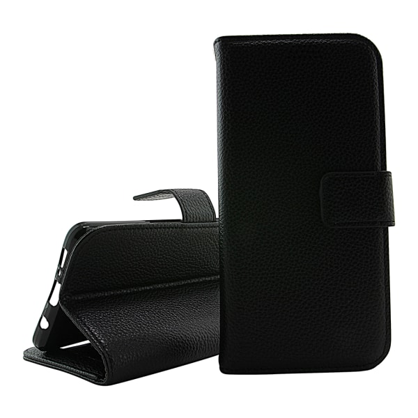 New Standcase Wallet ZTE Blade A512 (Svart) Ljusblå