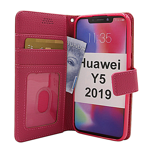 New Standcase Wallet Huawei Y5 2019 Hotpink