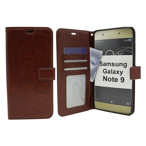 Crazy Horse Wallet Samsung Galaxy Note 9 (N960F/DS) Svart