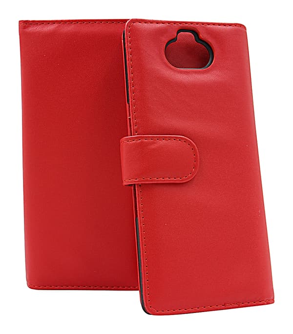 Skimblocker Plånboksfodral Sony Xperia 10 Röd
