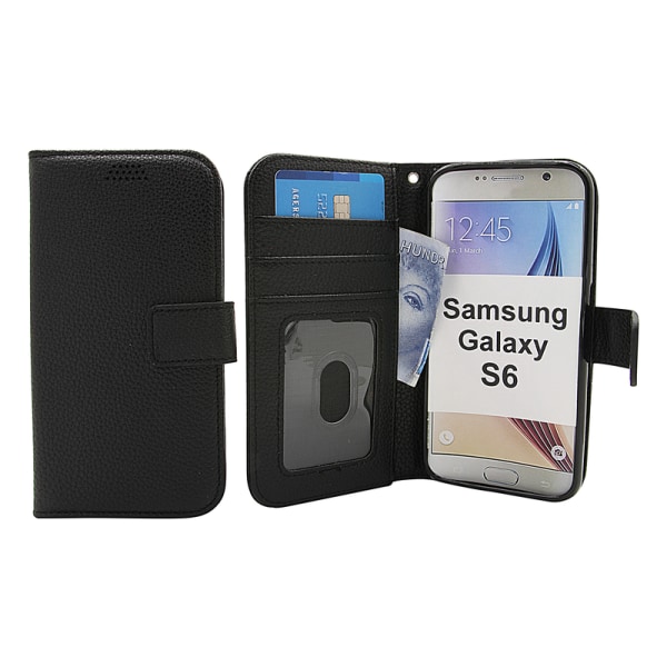New Standcase Wallet Samsung Galaxy S6 (SM-G920F) Lila